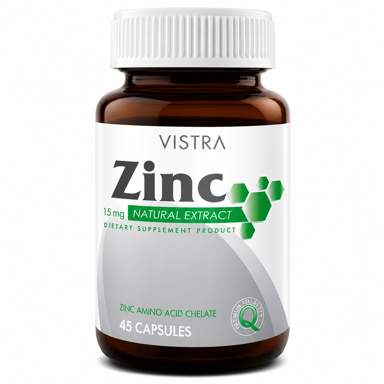 วิสทร้า ซิงก์ 15 มก. | Vistra Zinc 15mg 45แคปซูล