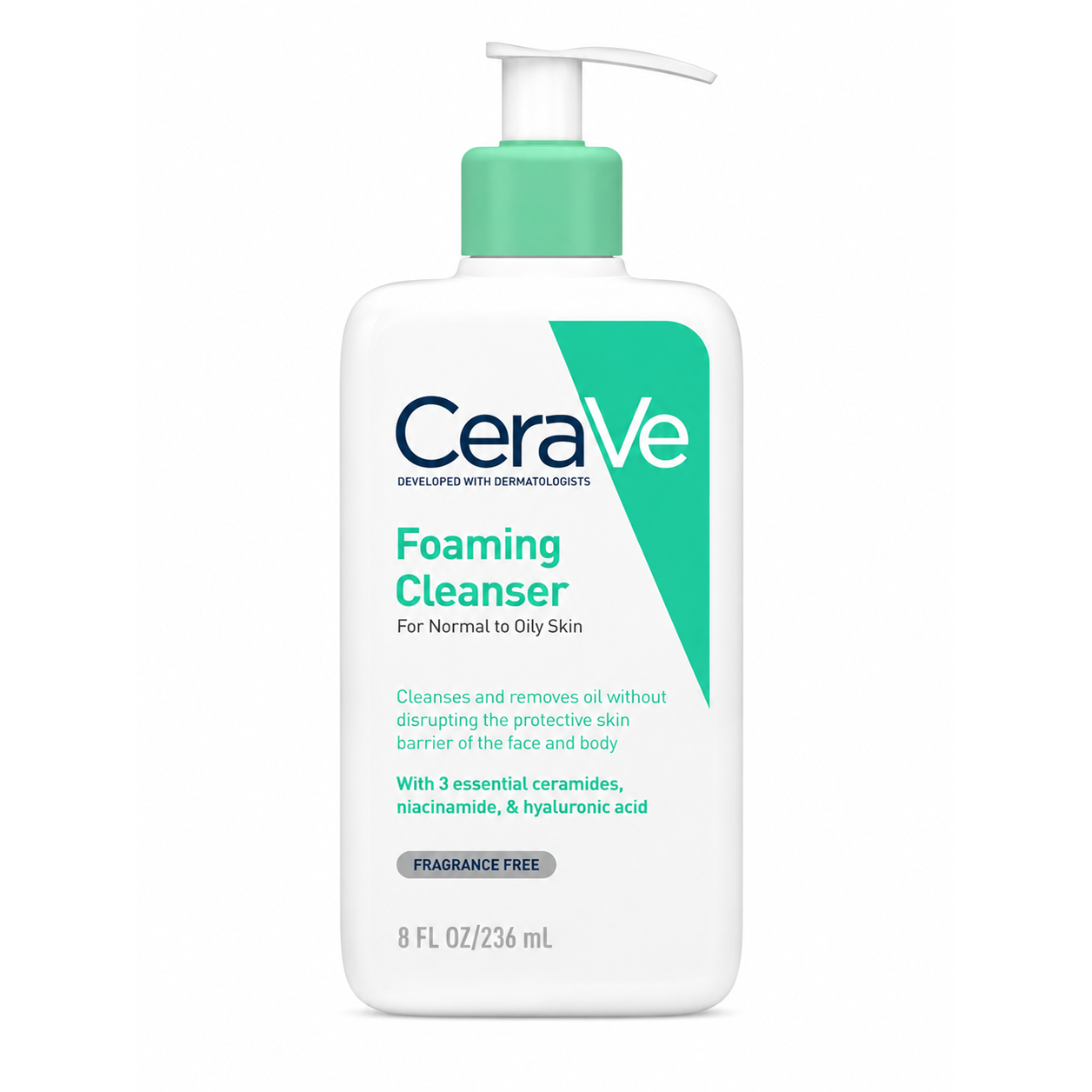 เซราวี โฟมมิ่ง คลีนเซอร์ | CeraVe Foaming Cleanser 236ml