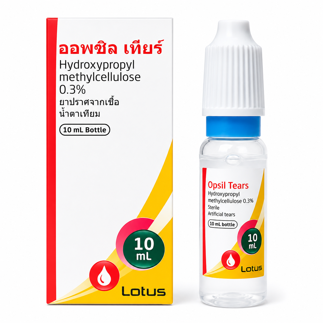 น้ำตาเทียม ออพซิล เทียร์ | Opsil Tears 10ml