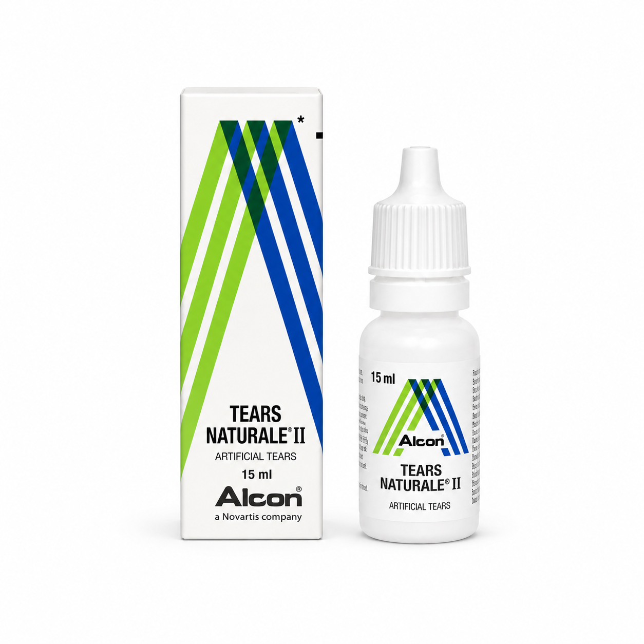น้ำตาเทียม เทียร์ แนเชอรัล ทู | Alcon Tears Naturale II Eye Drops 15ml
