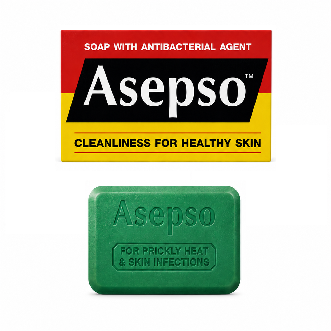 สบู่ อาเซปโซ สูตรดั้งเดิม | Asepso Soap Original 80g