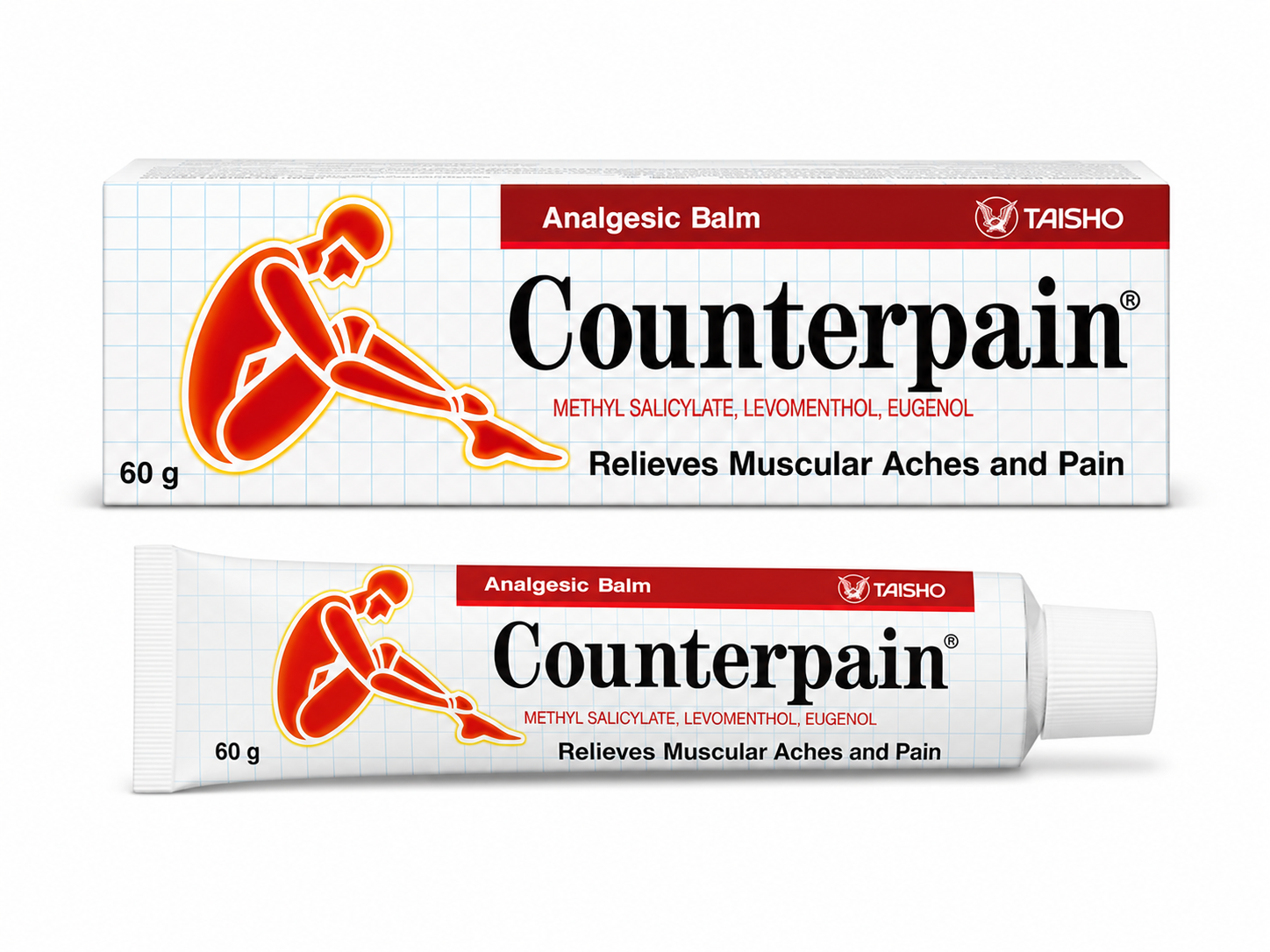 เคาน์เตอร์เพน สูตรร้อน | Counterpain Cream 60g