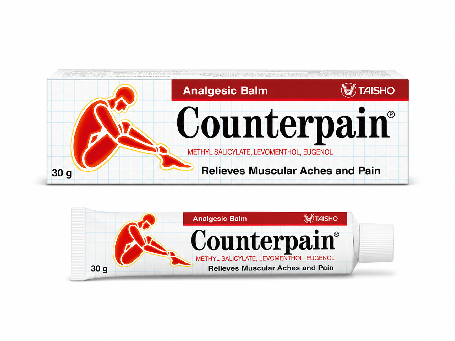 เคาน์เตอร์เพน สูตรร้อน | Counterpain Cream 30g