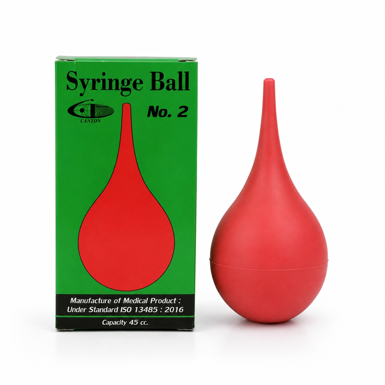 ลูกยางแดง ไซริงค์บอล | Syringe Ball No.2 45cc