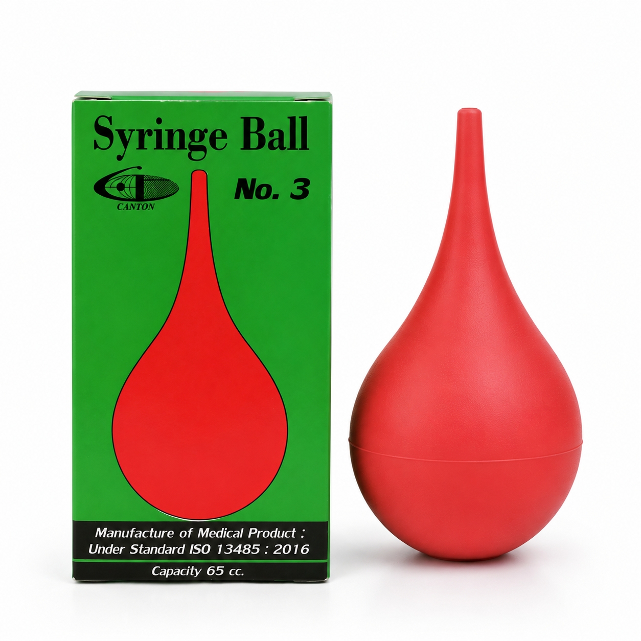 ลูกยางแดง ไซริงค์บอล | Syringe Ball No.3 65cc