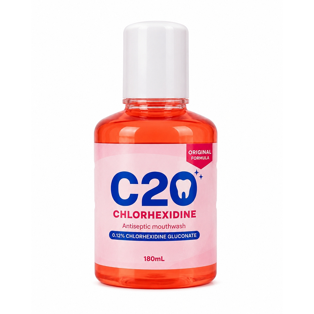 น้ำยาบ้วนปาก ซี-20 | C-20 Mouth Wash 180ml