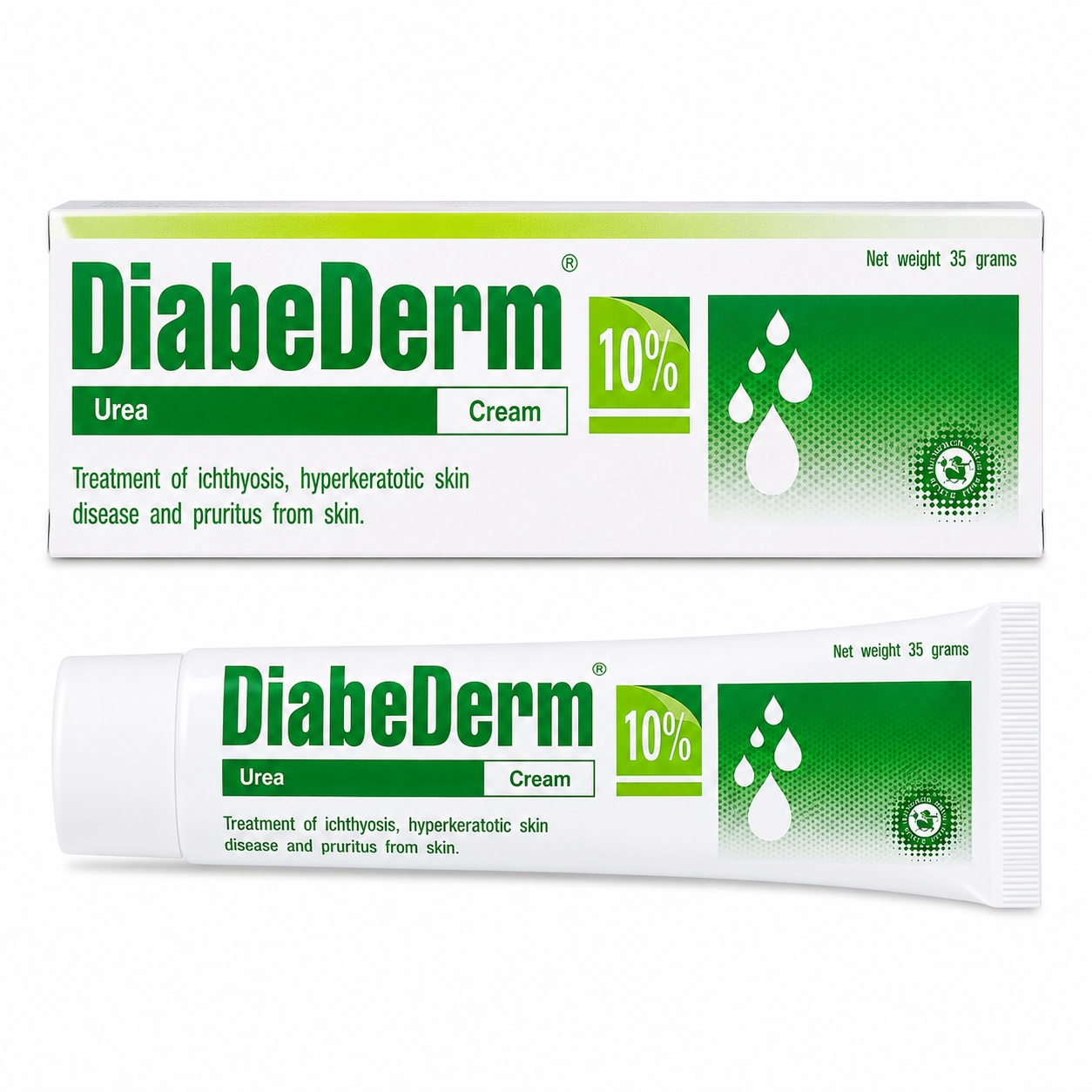 ยูเรียครีม ไดอะบีเดิร์ม 10% | Urea Cream Diabederm 10% 35g