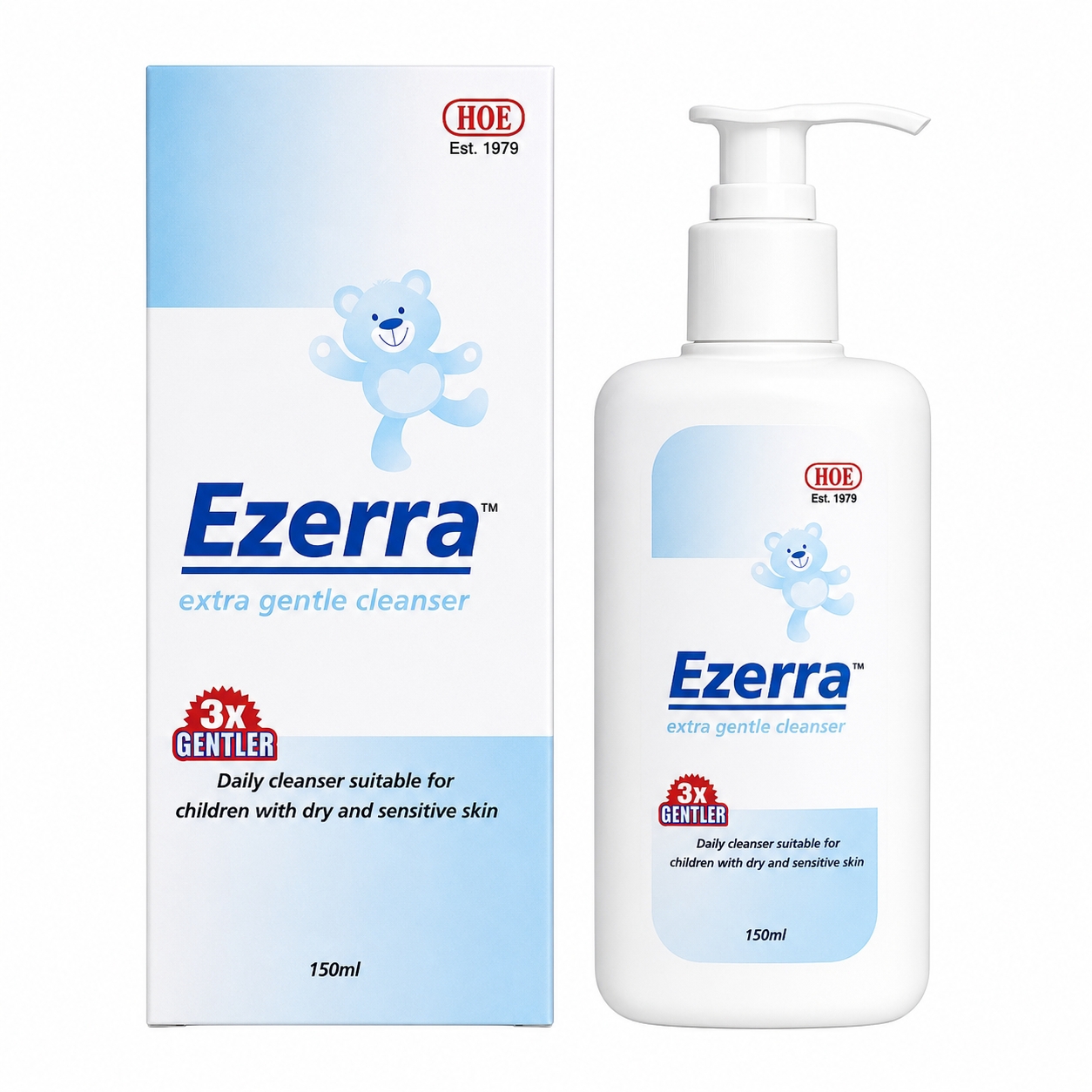 เจลทำความสะอาดผิว อีเซอร่า คลีนเซอร์ | Ezerra Extra Gentle Cleanser 150ml