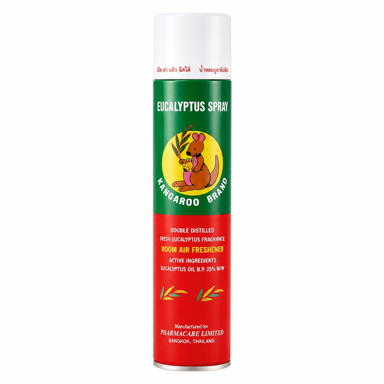 สเปรย์ยูคาลิปตัส ตราจิงโจ้ | Kangaroo Brand Eucalyptus Spray 300ml