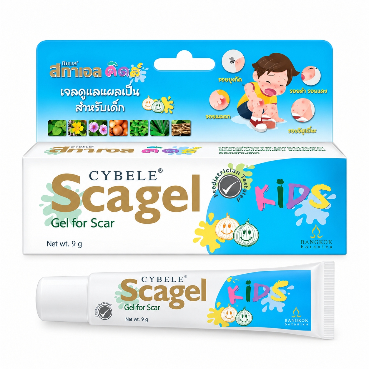 ซีเบล สกาเจล คิดส์ เจลดูแลแผลเป็นสำหรับเด็ก | Cybele Scagle Kids Gel For Scar 9g